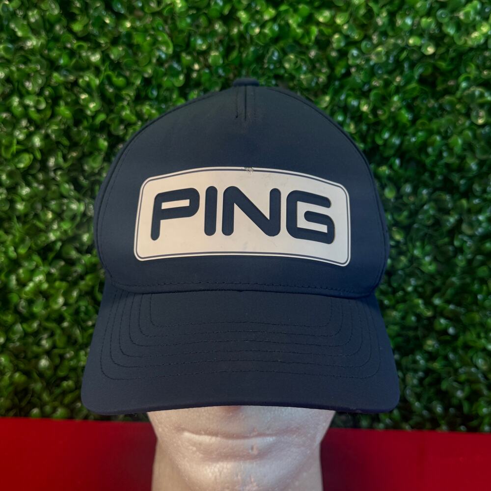 Ping Adjustable Snapback Hat Cap One Size OSFA Large Logo